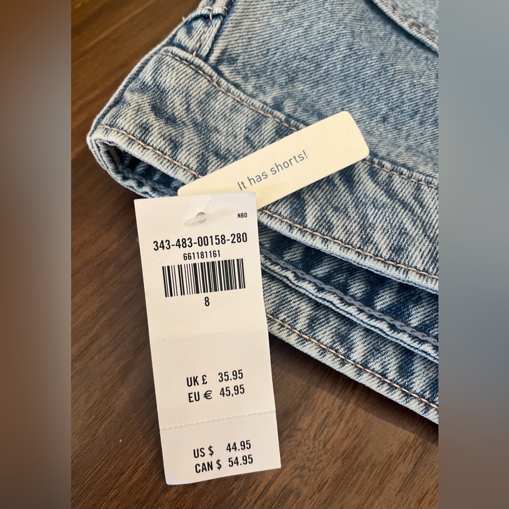 Hollister Blue Casual Mini Skirt - Picture 5 of 5